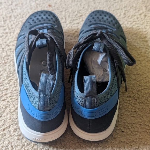 New With Box Rockport Walk 360 Washable Ox 2  Blue Mens Shoes - Picture 4 of 11